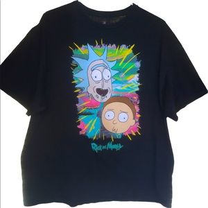 Rick and Morty Graphic T-shirt adult swim funny Adult Swim Ripple Junction